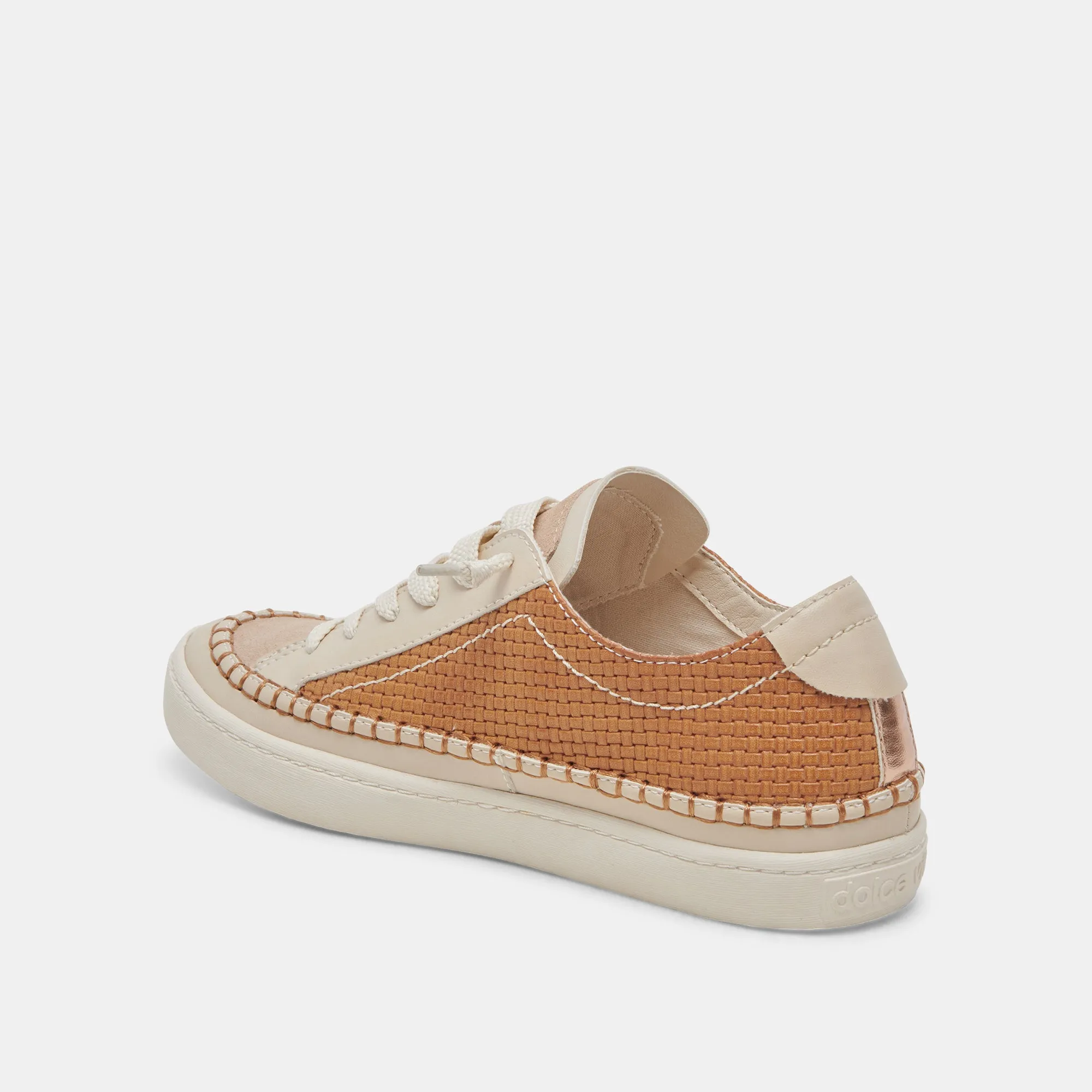 ZOLEN SNEAKERS BRAUN GEFLOCHTEN
