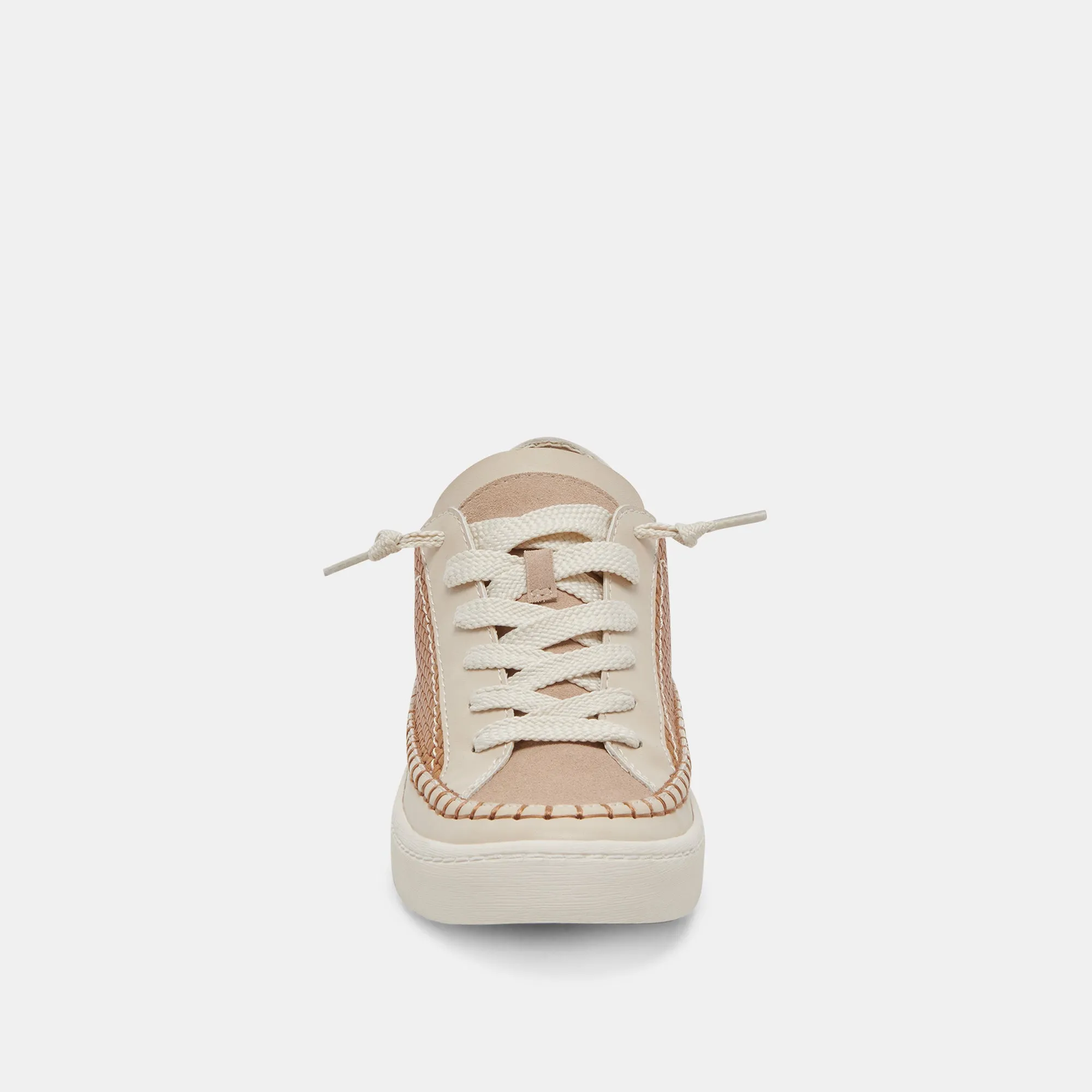 ZOLEN SNEAKERS BRAUN GEFLOCHTEN